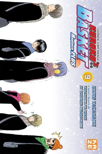 Couverture du manga Kuroko’s basket replace plus Tome 9