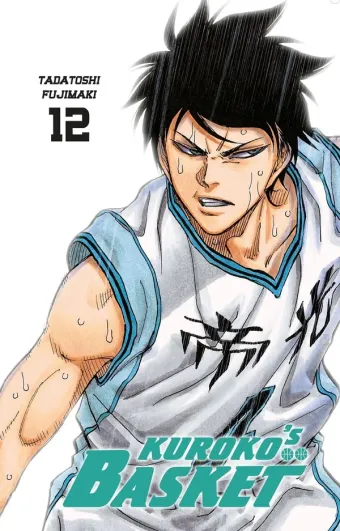 Couverture du manga Kuroko’s basket Tome 12, « Confiance »