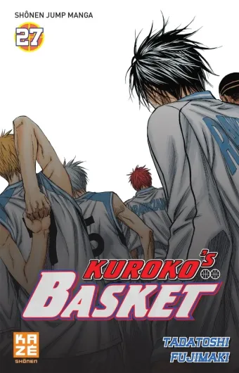 Couverture du manga Kuroko’s basket Tome 27, « Le miracle n'aura pas lieu »