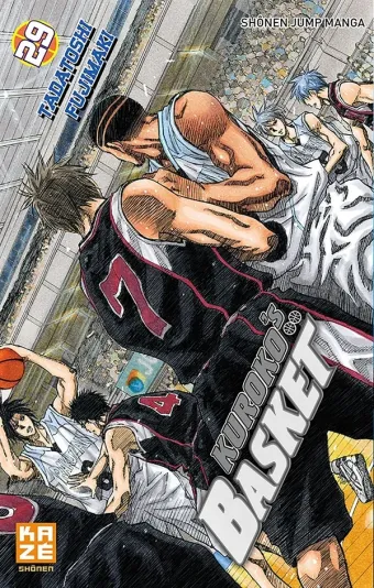Couverture du manga Kuroko’s basket Tome 29