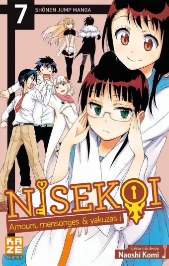 Couverture du manga Nisekoi – amours, mensonges & yakuzas ! Tome 7