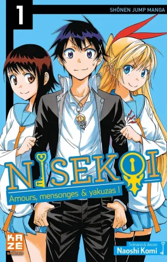 Couverture du manga Nisekoi Tome 1, « Promesse »