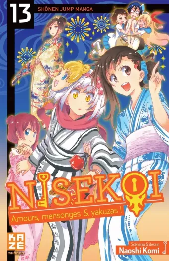 Couverture du manga Nisekoi Tome 13, « Soulagement »