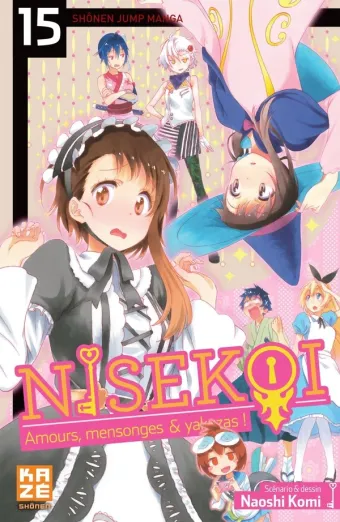 Couverture du manga Nisekoi Tome 15, « Miss Bonyari »
