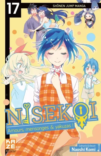 Couverture du manga Nisekoi Tome 17, « Mademoiselle »