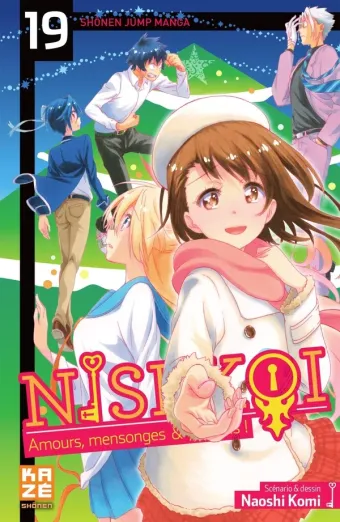 Couverture du manga Nisekoi Tome 19, « Le choix »