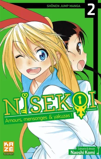 Couverture du manga Nisekoi Tome 2, « Zawsze in love »