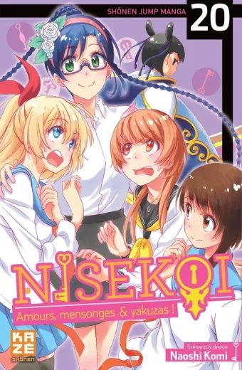 Couverture du manga Nisekoi Tome 20, « Injonction »