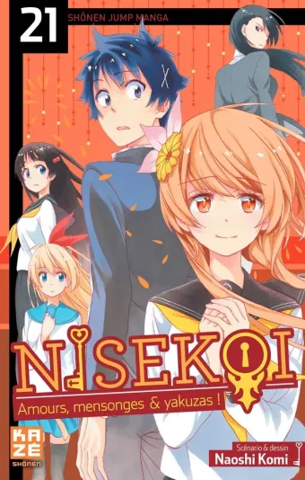 Couverture du manga Nisekoi Tome 21, « Pour toi, Mary »