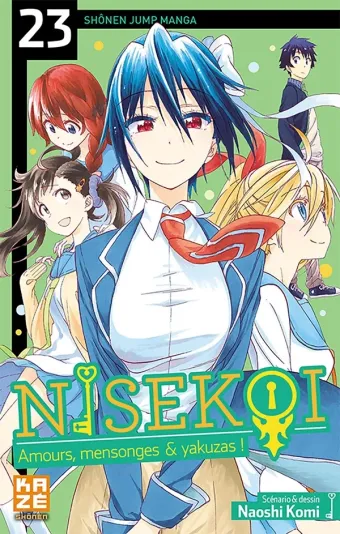 Couverture du manga Nisekoi Tome 23, « Un jour, peut-être »