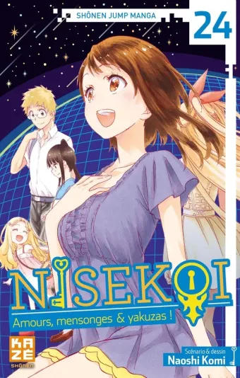 Couverture du manga Nisekoi Tome 24, « La nuit des étoiles filantes »