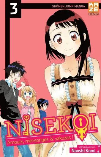 Couverture du manga Nisekoi Tome 3, « Prénoms »
