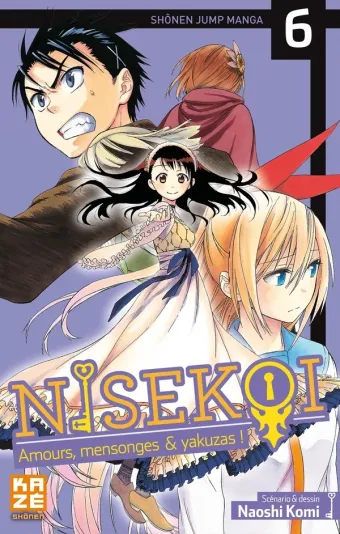 Couverture du manga Nisekoi Tome 6, « En scène ! »