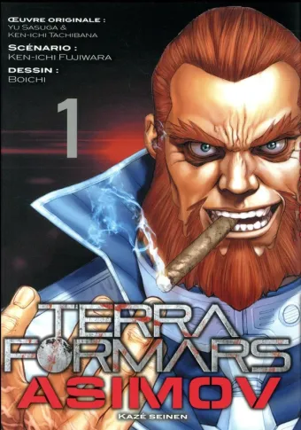 Couverture du manga Terra formars Asimov Tome 1