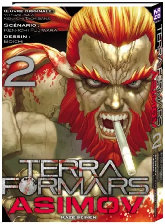 Couverture du manga Terra formars Asimov Tome 2
