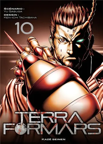Couverture du manga Terra formars Tome 10