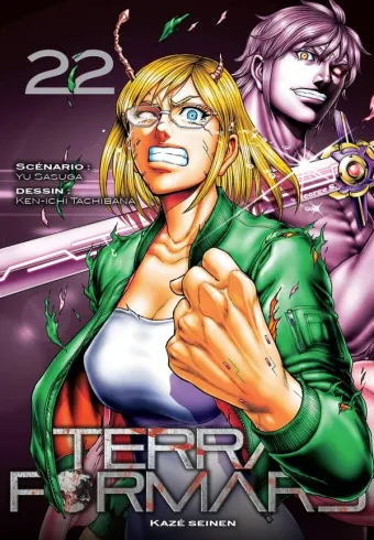 Couverture du manga Terra formars Tome 22