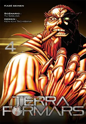 Couverture du manga Terra formars Tome 4
