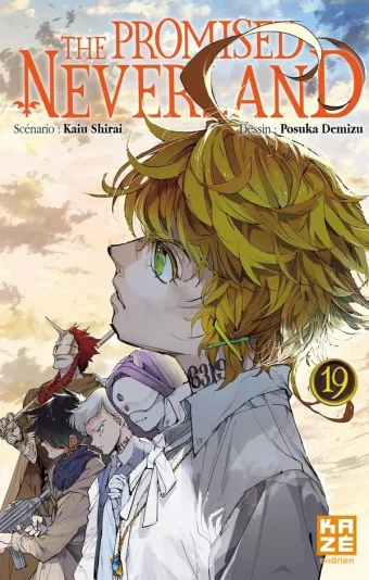 Couverture du manga The promised Neverland Tome 19, « La note maximale »