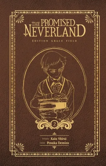 Couverture du manga The promised Neverland Tome 2, « Sous contrôle »
