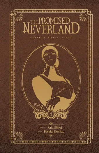 Couverture du manga The promised Neverland Tome 4, « Vivre »