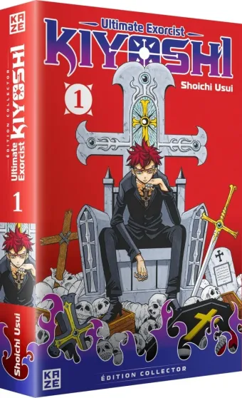 Couverture du manga Ultimate exorcist Kiyoshi Tome 1