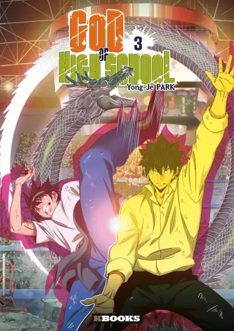 Couverture du manga God of high school Tome 3