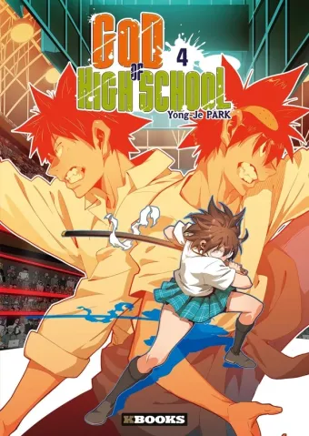 Couverture du manga God of high school Tome 4