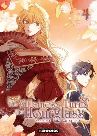 Couverture du manga The villainess turns the hourglass Tome 4