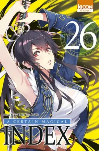 Couverture du manga A certain magical index Tome 26