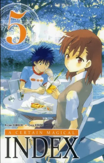 Couverture du manga A certain magical index Tome 5