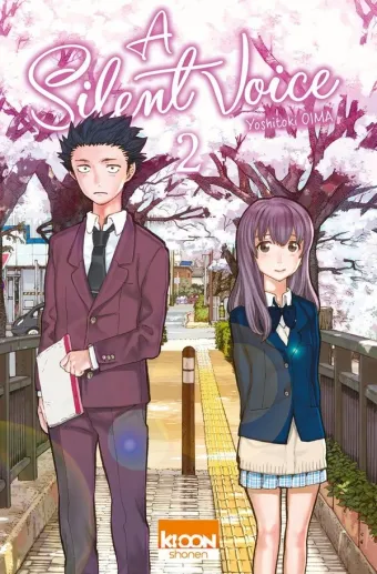 Couverture du manga A silent voice Tome 2