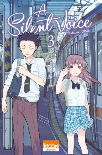 Couverture du manga A silent voice Tome 3