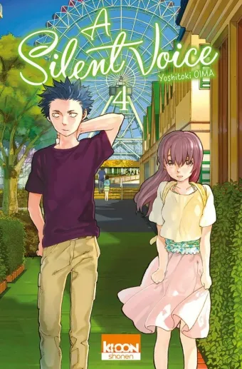 Couverture du manga A silent voice Tome 4