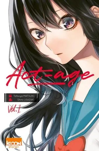 Couverture du manga Act-age Tome 1, « Kei Yonagi »