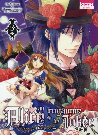 Couverture du manga Alice au royaume de Joker – circus and liar’s game Tome 3