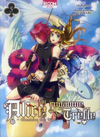 Couverture du manga Alice au royaume de Trèfle – Cheshire cat waltz Tome 5