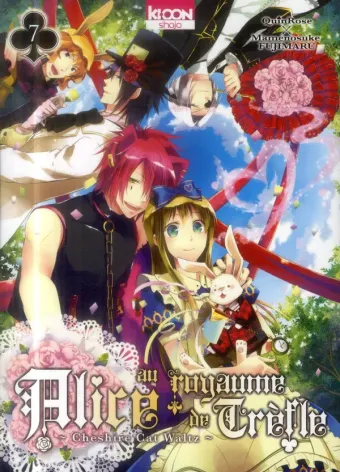 Couverture du manga Alice au royaume de Trèfle – Cheshire cat waltz Tome 7