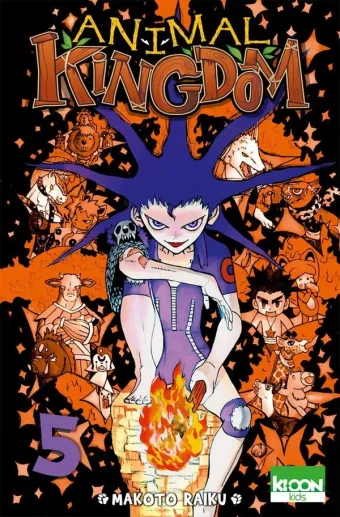Couverture du manga Animal kingdom Tome 5