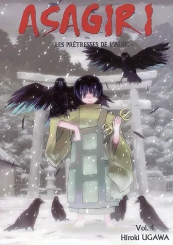 Couverture du manga Asagiri – les prêtresses de l’aube Tome 4