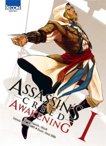 Couverture du manga Assassin’s creed awakening Tome 1