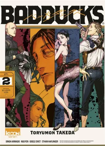 Couverture du manga Badducks Tome 2