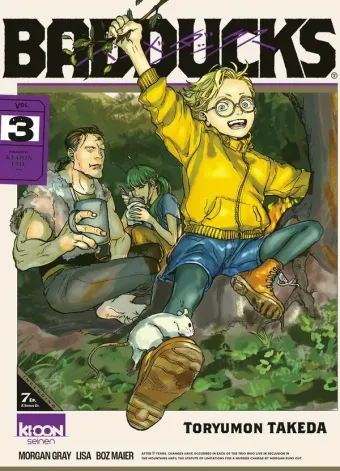 Couverture du manga Badducks Tome 3