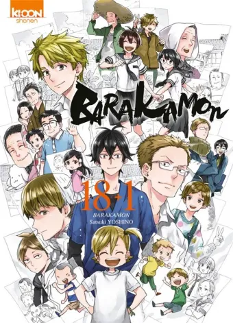 Couverture du manga Barakamon Tome 18