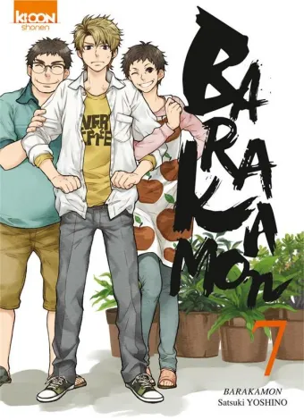 Couverture du manga Barakamon Tome 7