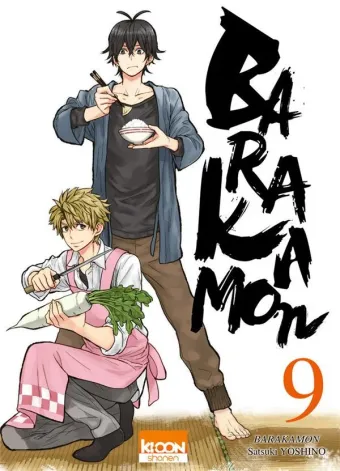 Couverture du manga Barakamon Tome 9