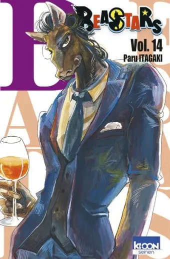 Couverture du manga Beastars Tome 14