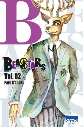 Couverture du manga Beastars Tome 2