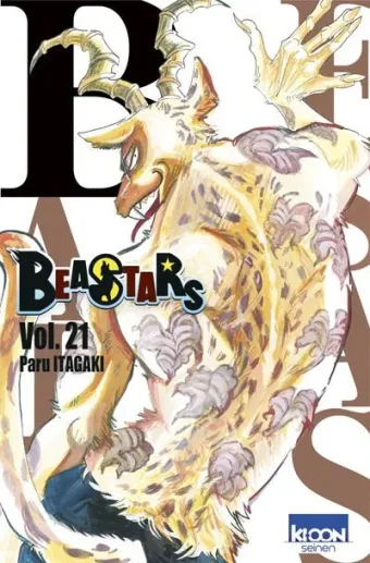 Couverture du manga Beastars Tome 21