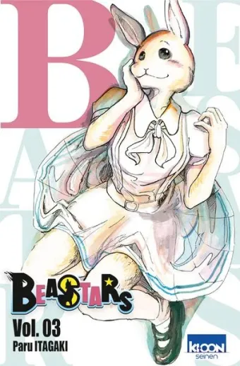 Couverture du manga Beastars Tome 3
